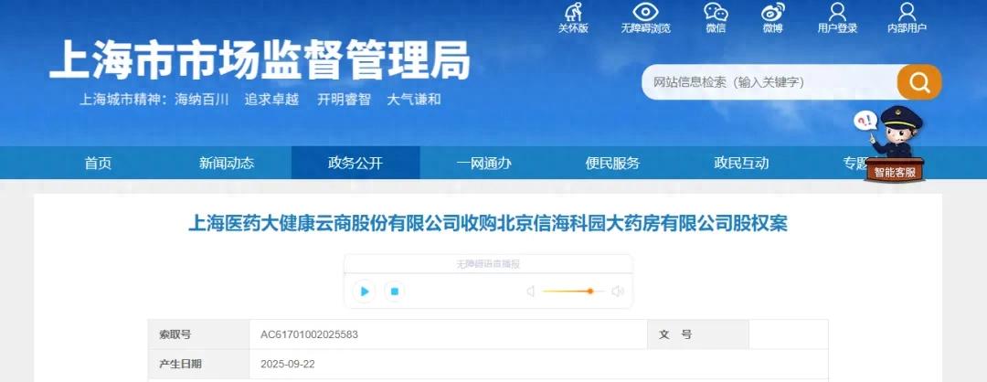 医药巨头上海医药并购北京药房，加码布局华北市场！看前请点个关注吧~