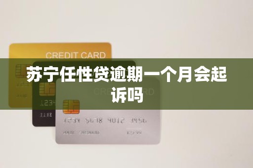 苏宁任性贷逾期一个月会起诉吗